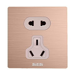 10A二三极全能插座